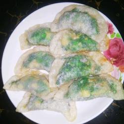 韭菜蛋煎饺的做法[图]