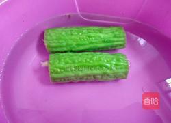 苦瓜酿香蕉的做法图解4