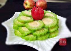 苦瓜酿香蕉的做法图解7