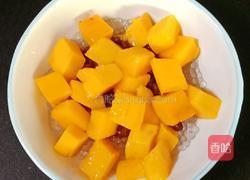 牛奶蜜豆芒果西米露的做法图解10