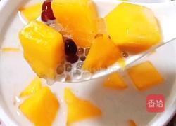 牛奶蜜豆芒果西米露的做法图解12