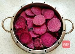 水果酸奶紫薯泥的做法图解1