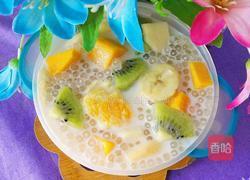 水果奶香西米露的做法图解15