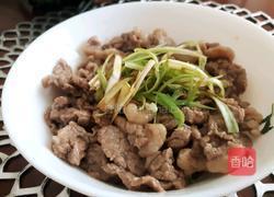油淋葱香牛肉的做法图解9