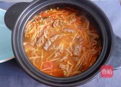 金针菇肥牛炖土豆的做法图解9