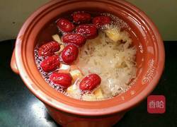 木瓜红枣银耳羹的做法图解5