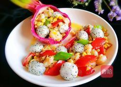 火龙果虾球的做法图解1