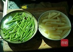 土豆豆角一锅烩的做法图解3
