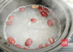 荔枝红枣山药枸杞粥的做法图解8