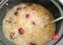 荔枝红枣山药枸杞粥的做法图解13