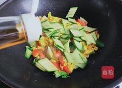 黄瓜炒鸡蛋的做法图解6
