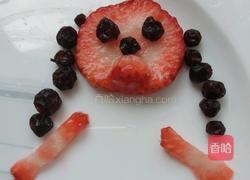 小女孩和小兔兔的做法图解1