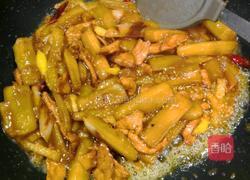 茄子炒肉的做法图解5