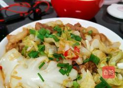 包菜炒肉的做法图解8