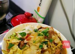 包菜炒肉的做法图解7