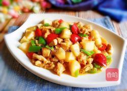 蜜瓜炒鸡丁的做法图解10