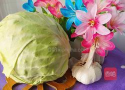 清炒莲花白的做法图解1