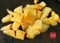 芒果菠菜圆子汤的做法图解9