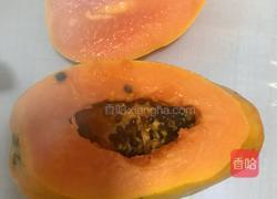 木瓜牛奶炖鸡蛋的做法图解1