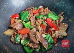 辣椒炒牛头肉的做法图解8