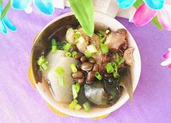 黑豆海带白萝卜鸡汤