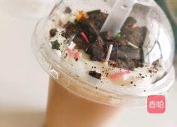 奥利奥海盐珍珠奶盖的做法图解7