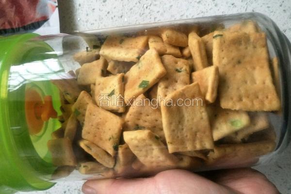 葱花味饼干