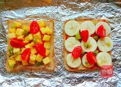 水果吐司披萨的做法图解4