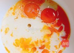 蜂蜜味香葱肉松蛋糕卷（卡仕达酱）的做法图解3