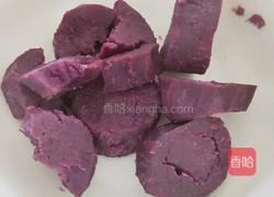 紫薯牛奶燕麦粥的做法图解3