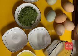 抹茶奶油蛋糕卷的做法图解1
