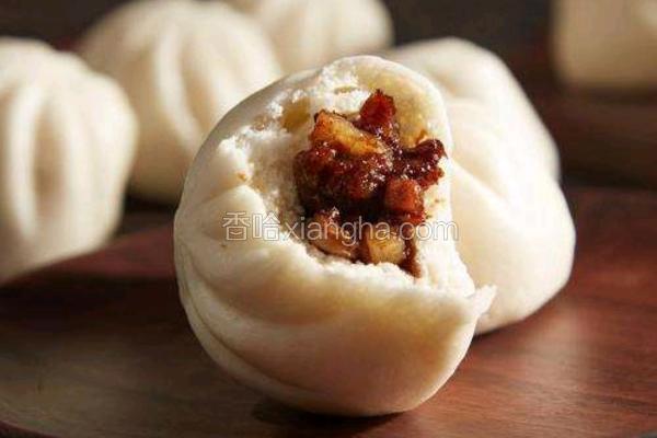 蜜制酱肉包