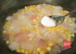 玉米炒西兰花的做法图解12