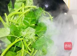 炝炒空心菜的做法图解4