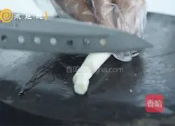 Illustration of how to make purple sweet potato and yam low-calorie porridge 3