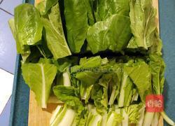 炝炒小白菜的做法图解2