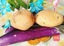 茄子炒土豆的做法图解1