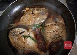 红烧鲳鱼的做法图解7