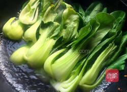 香菇油菜的做法图解2