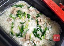猪肝菠菜粥的做法图解14