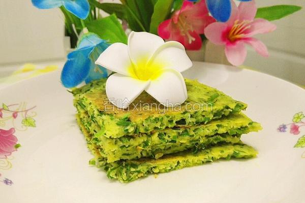 韭菜鸡蛋煎饼