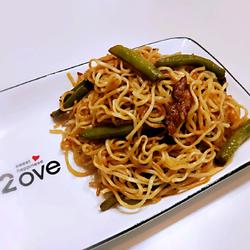豆角卤面的做法[图]
