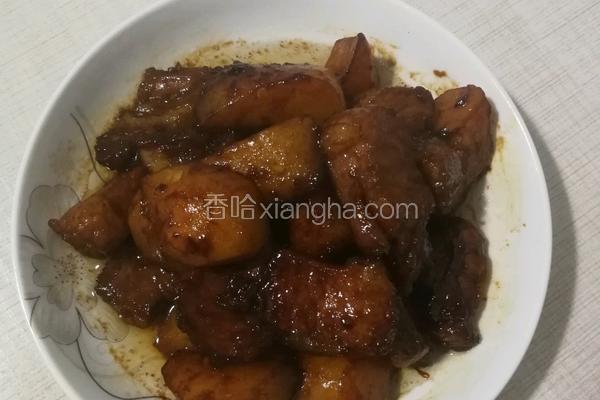 土豆红烧肉