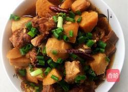 红烧芋儿排骨的做法图解9