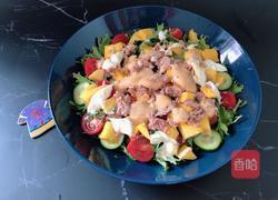 金枪鱼田园蔬果沙拉(低脂版)的做法图解7