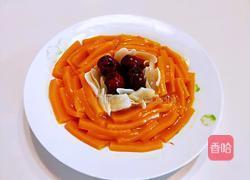 红枣南瓜蒸百合的做法图解6