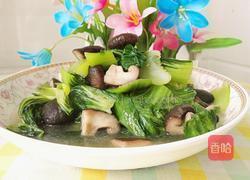 香菇炒上海青的做法图解15