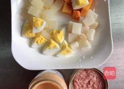 金枪鱼什锦沙拉(薯类)的做法图解4