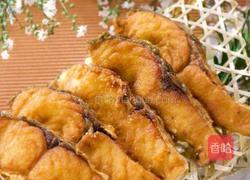 炸鱼块的做法图解5