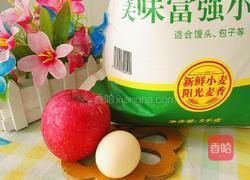 苹果鸡蛋煎饼的做法图解1